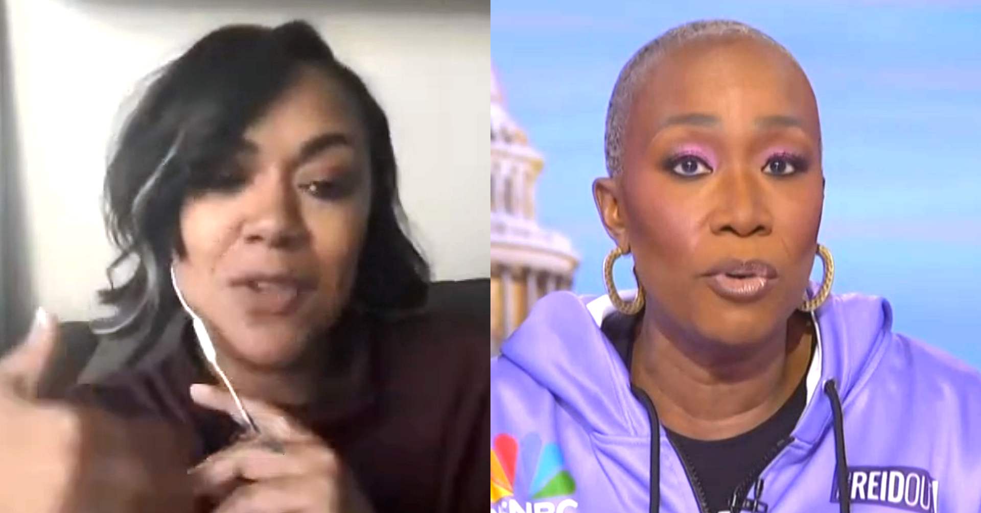 Tiffany Cross Calls on Black People to Dump MSNBC on Joy Reid Zoom Call: Don't Even Hate-Watch!'