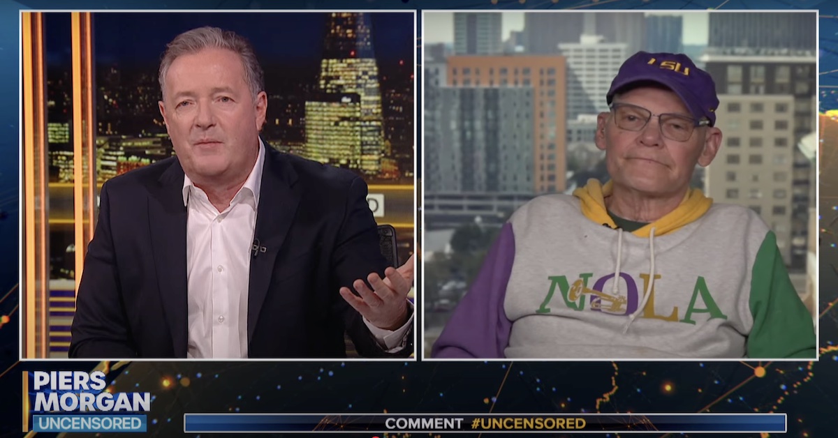 It Matters More Than You Think' Piers Morgan Presses James Carville After He Tries Dismissing Trans Athlete Debate