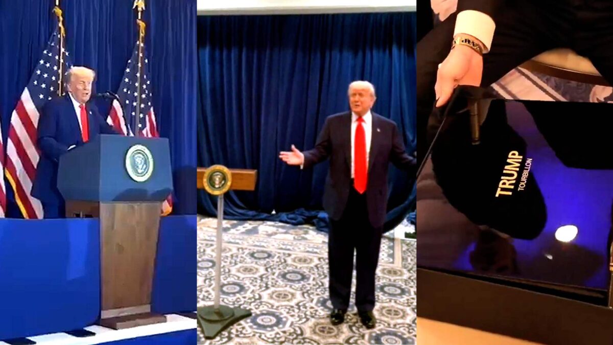 Leaked Video: Trump Used Official Seal At Crypto Gala