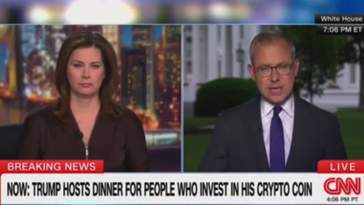 Jeff Zeleny Gets Blunt on Trump Dinner With Crypto Investors