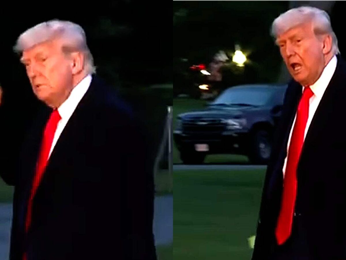 Trump Confronted by Reporter Screaming Questions After Crypto Gala (mediaite.com)
