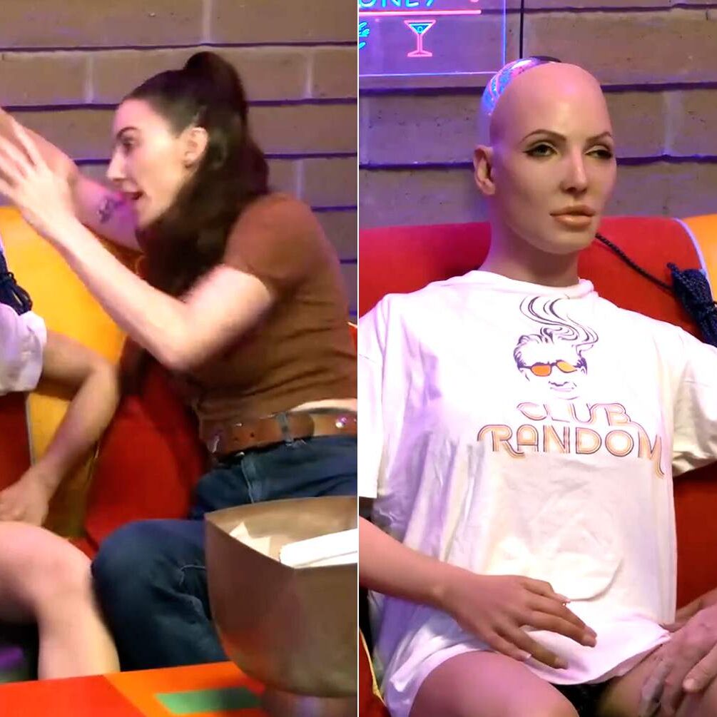 Whitney Cummings Tells Bill Maher To Touch Sex Robot Boobs