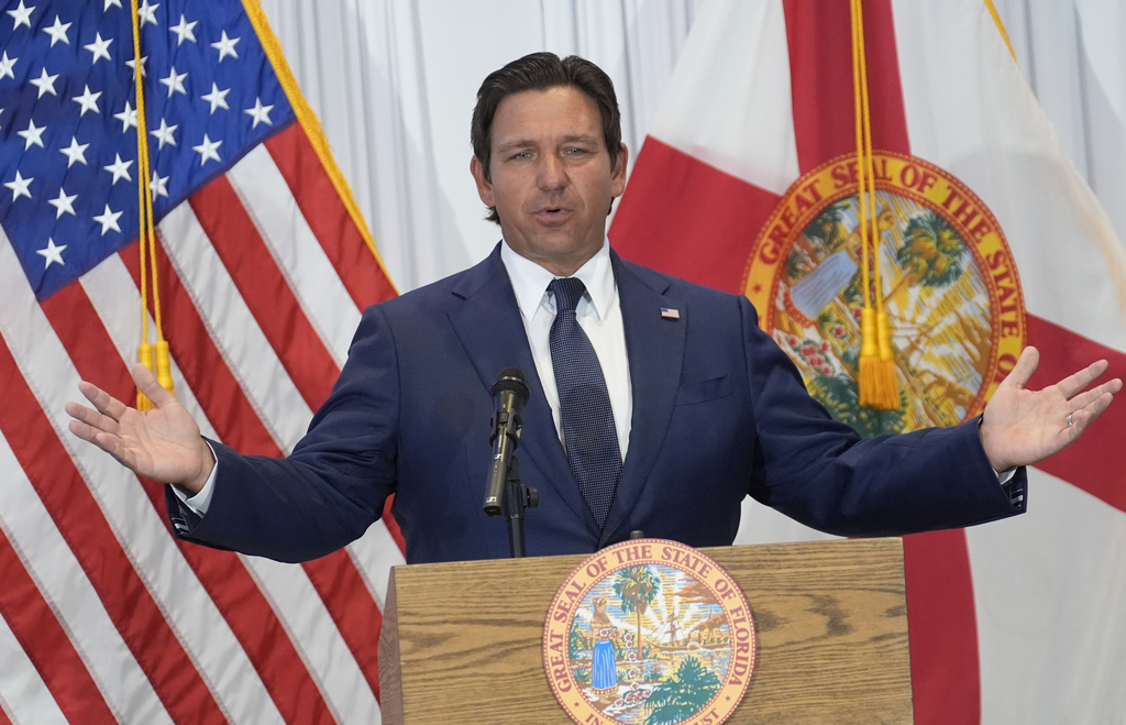 Lawsuit Filed Minutes After DeSantis Signs Florida's Version of SAVE Act, Says Bill Targets a Fictional Threat'