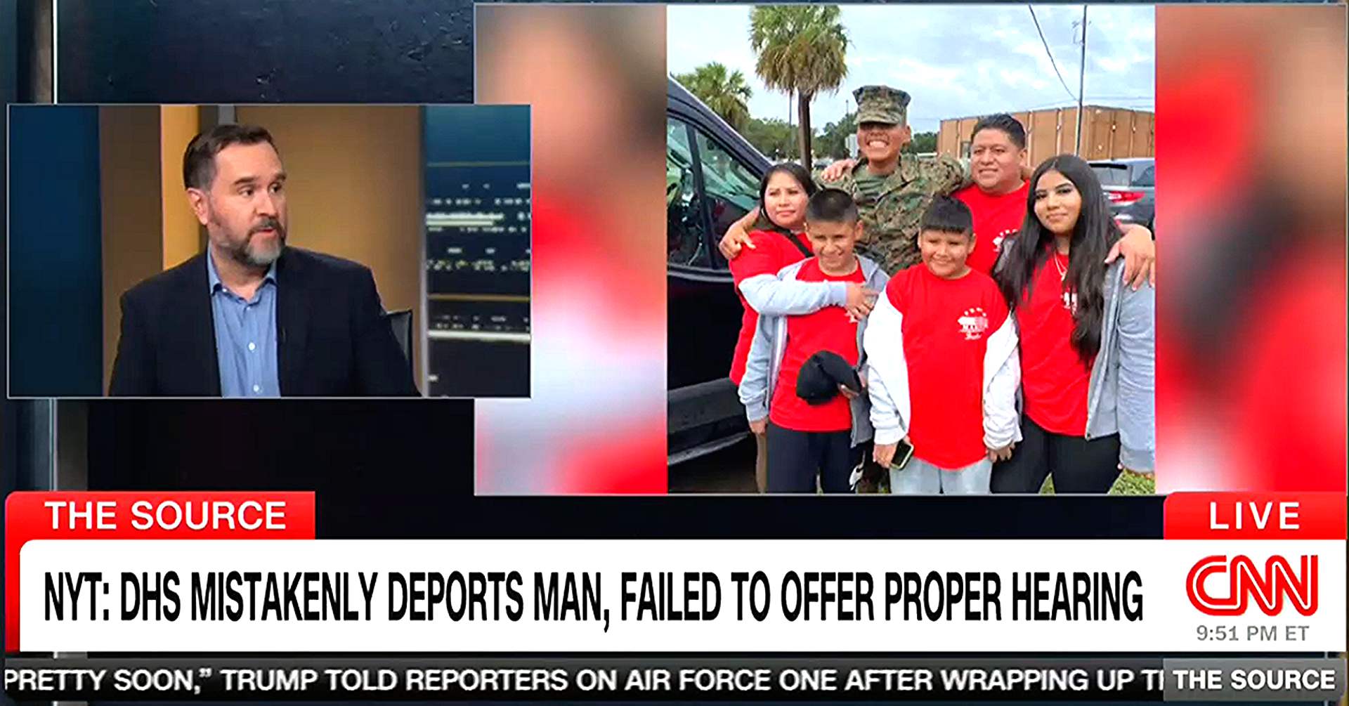 Deported Ex-Trump Staffer's Lawyer Calls Trump Deportation Force Sloppy' and Sad' on CNN
