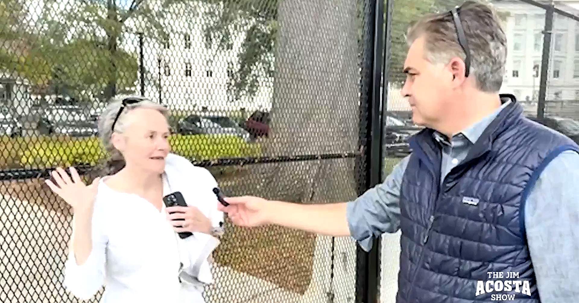 F**king Unbelievable!' Jim Acosta Gets On-Scene Reactions to Trump's White House Demolition