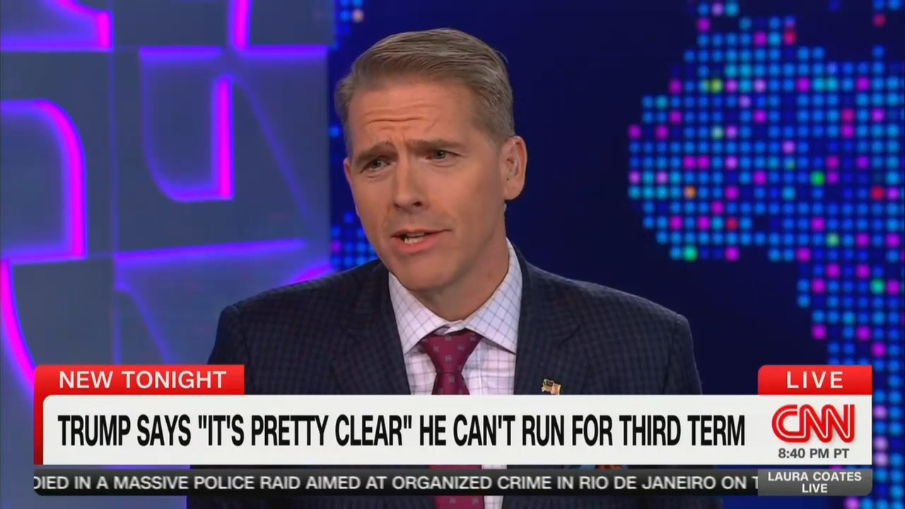 CNN's Scott Jennings Chalks Trump Third Term Talk Up to a Fair Amount of Trolling'