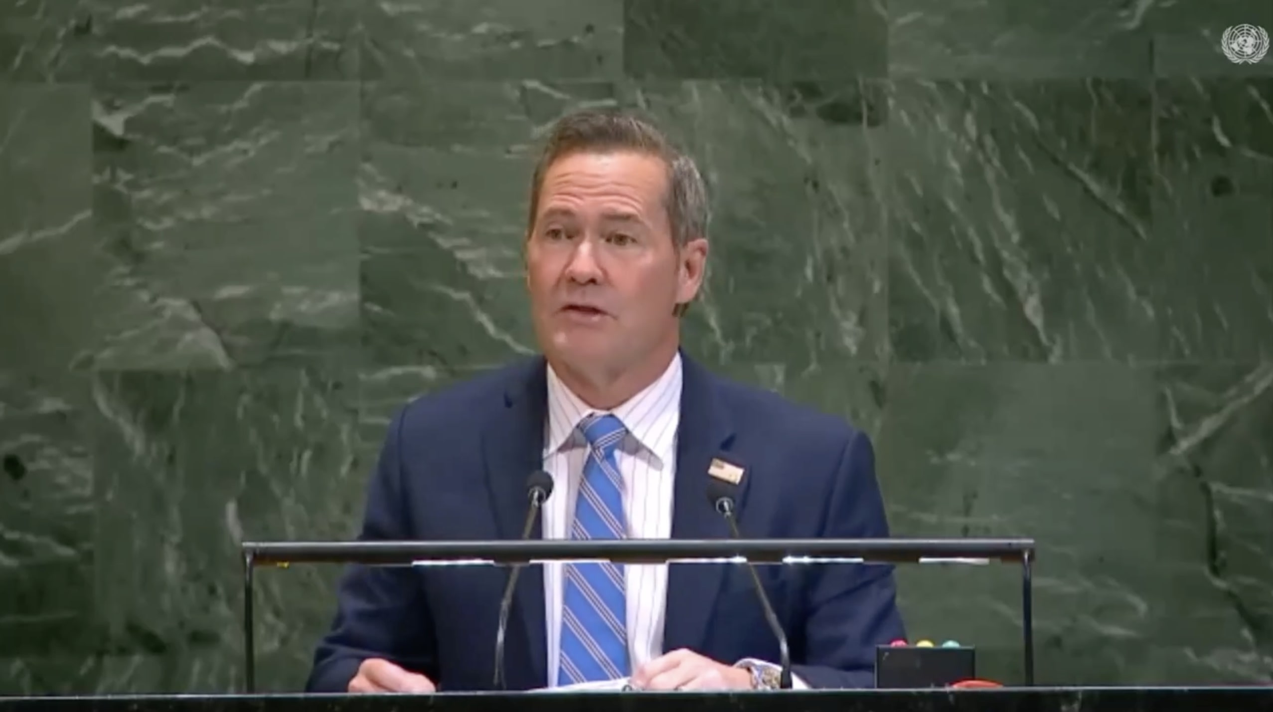 WATCH: Mike Waltz Cut Off During Speech Trashing Cuba in Wild Moment on UN Floor