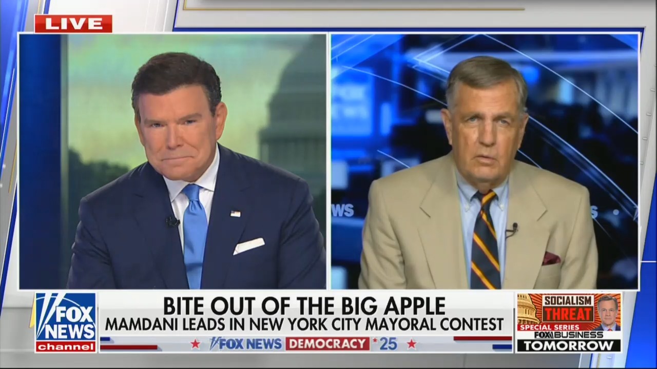 Fox's Brit Hume Praises Zohran Mamdani as a 'Big Talent'