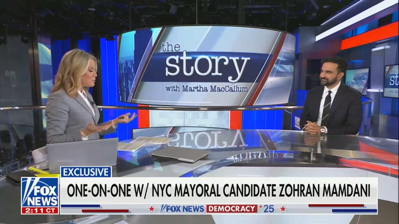 Zohran Mamdani vs. Fox's Martha MacCallum: The Interview That Actually Worked