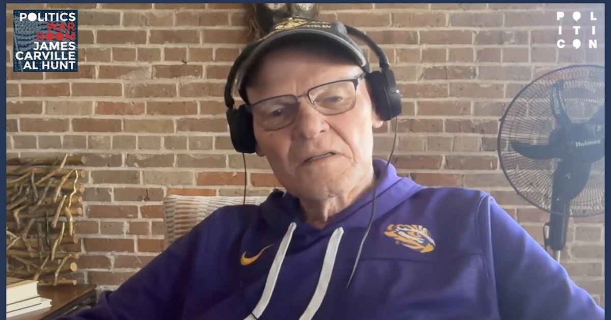 James Carville Loses It on JD Vance Over Defense of Leaked Groupchat: Can't Win' Without These F**king Racist Kids!'