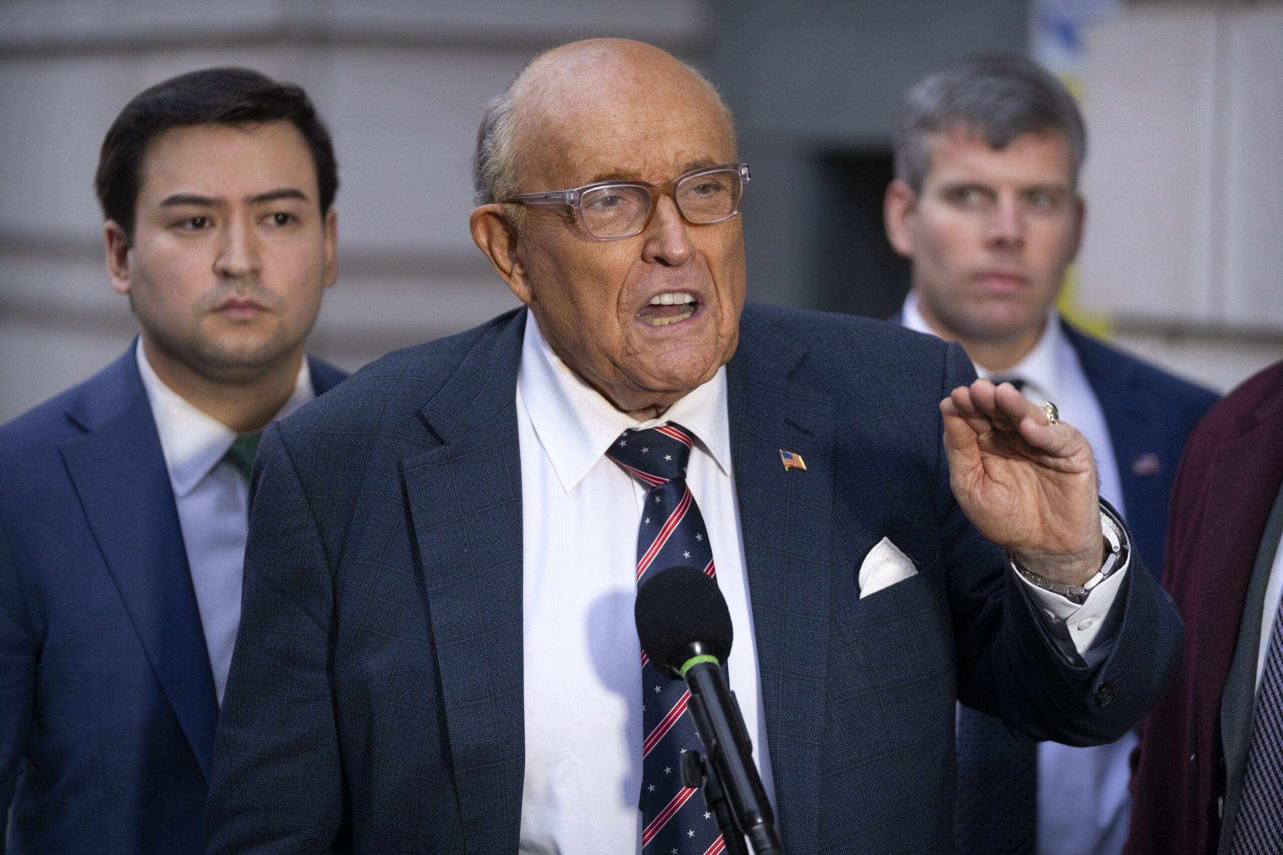 Rudy Giuliani Now Breathing on His Own' But Remains in Critical Condition With Pneumonia