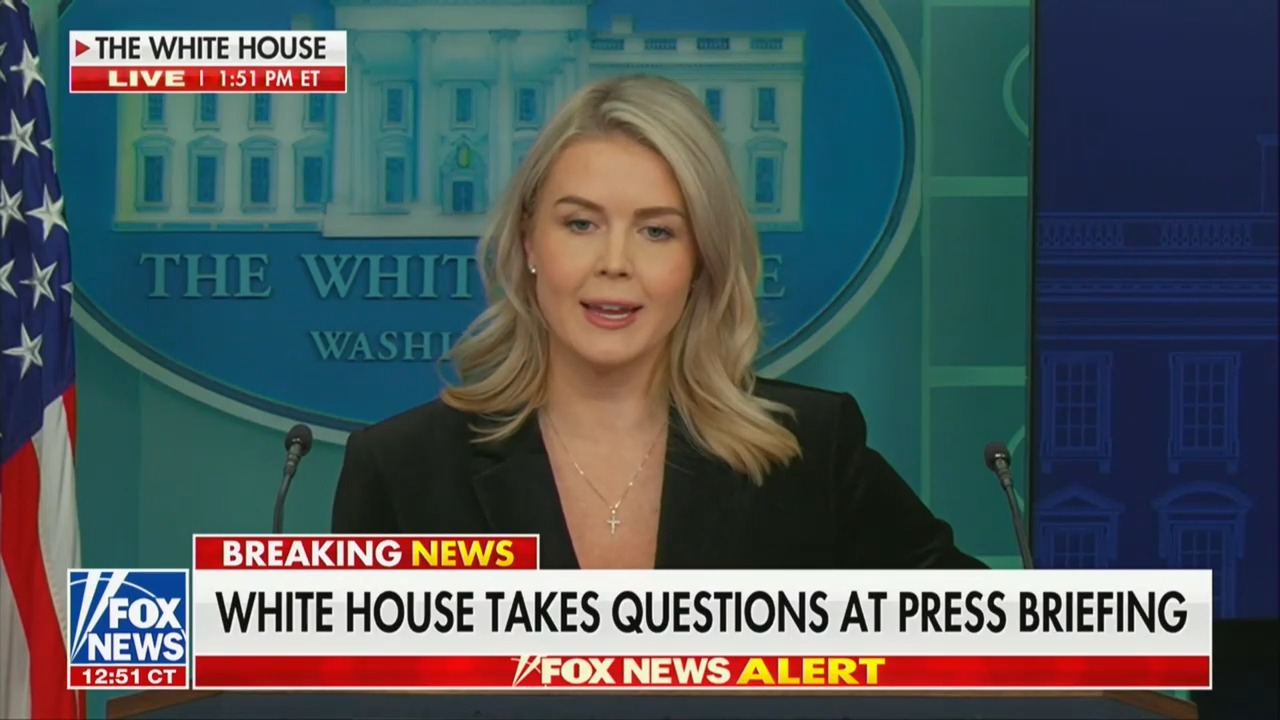 Leavitt: US Out of G20 After S Africa Prez Ran 'His Mouth"