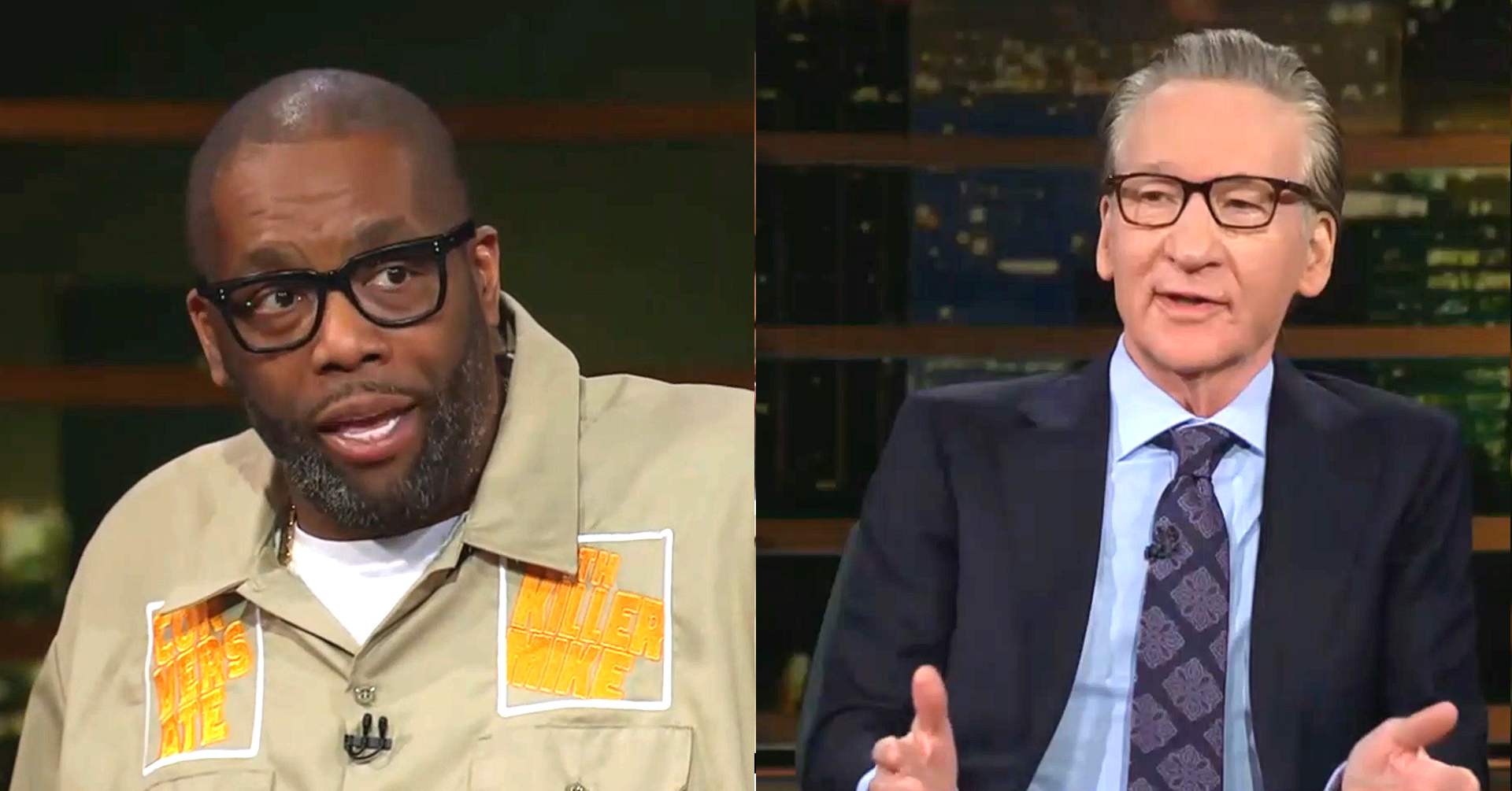 Bill Maher Bristles When Killer Mike Says America Leaning Toward White Male-dom'