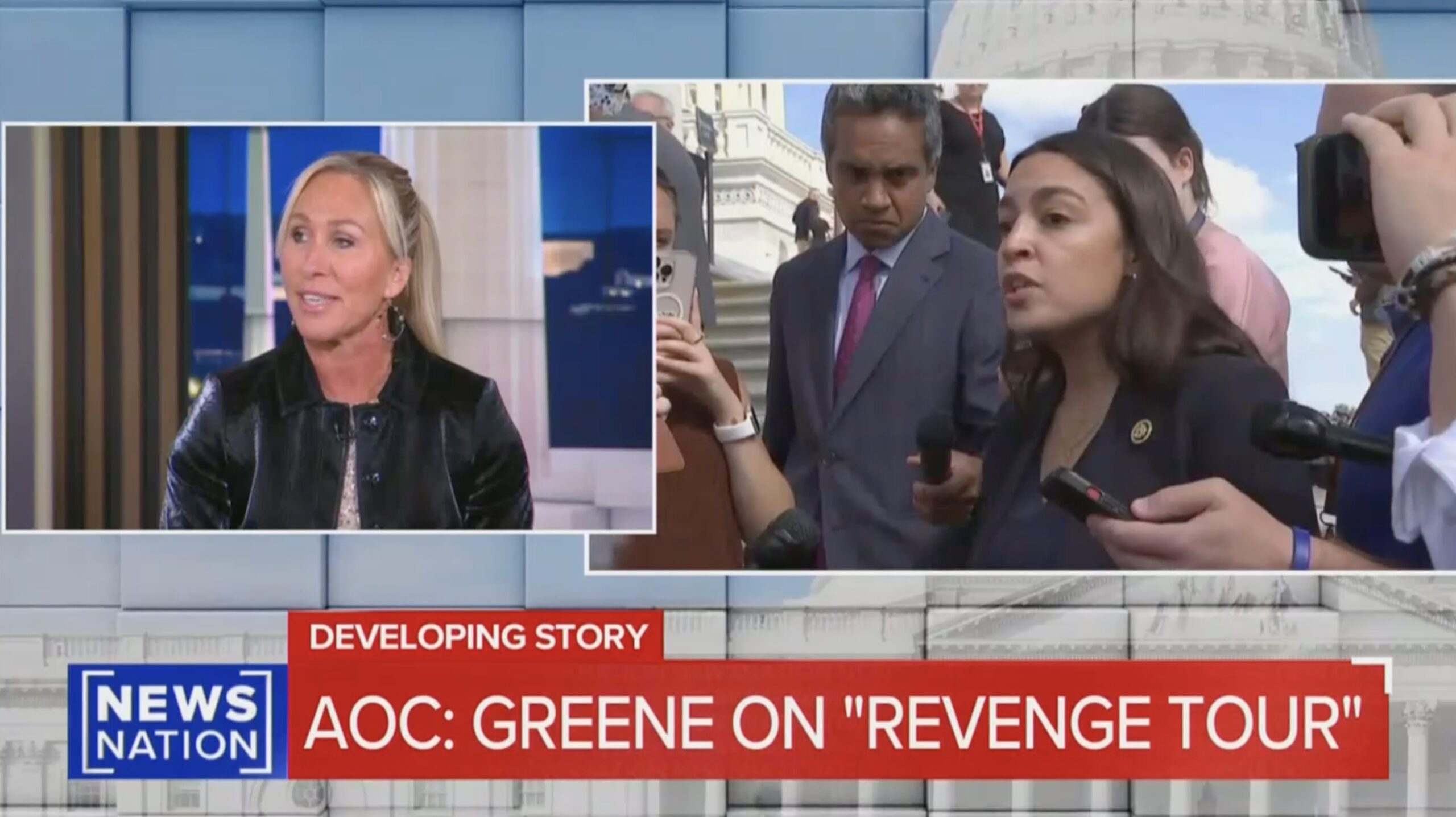 MTG Rips Jealous' AOC For Claiming She's on Revenge Tour' Against Trump: I Don't Respect Her Very Much'