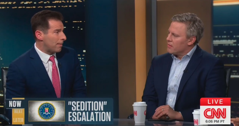 It's Not Even Close': CNN Legal Analyst Pumps the Brakes on Trump's Claim That Democrats Committed Sedition
