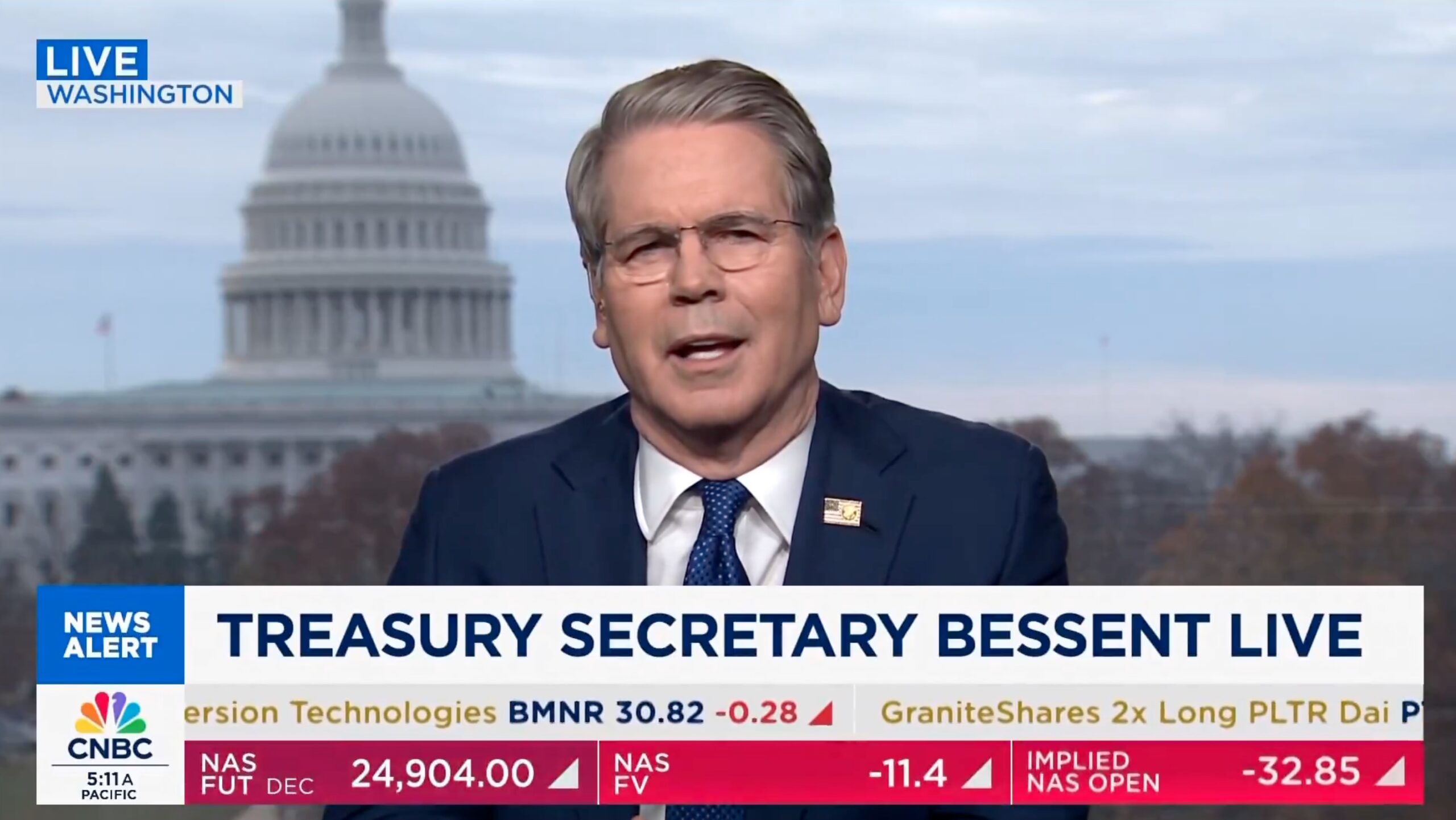 Scott Bessent Hails Mamdani's Great Campaign': Clearly the Leader of the Democratic Party'