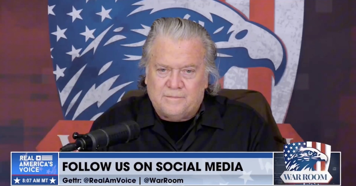 Steve Bannon Dares Hegseth To Court Martial Democrat Senator