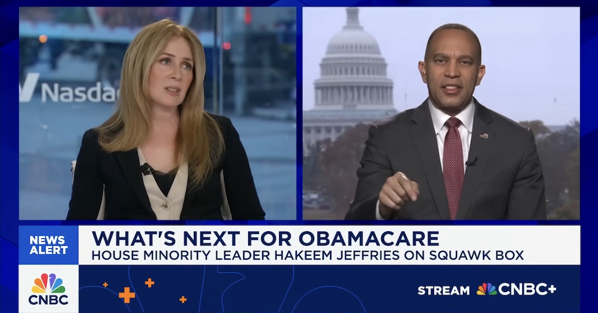 Annoyed Rebecca Quick Rolls Eyes at Jeffries In Tense Battle