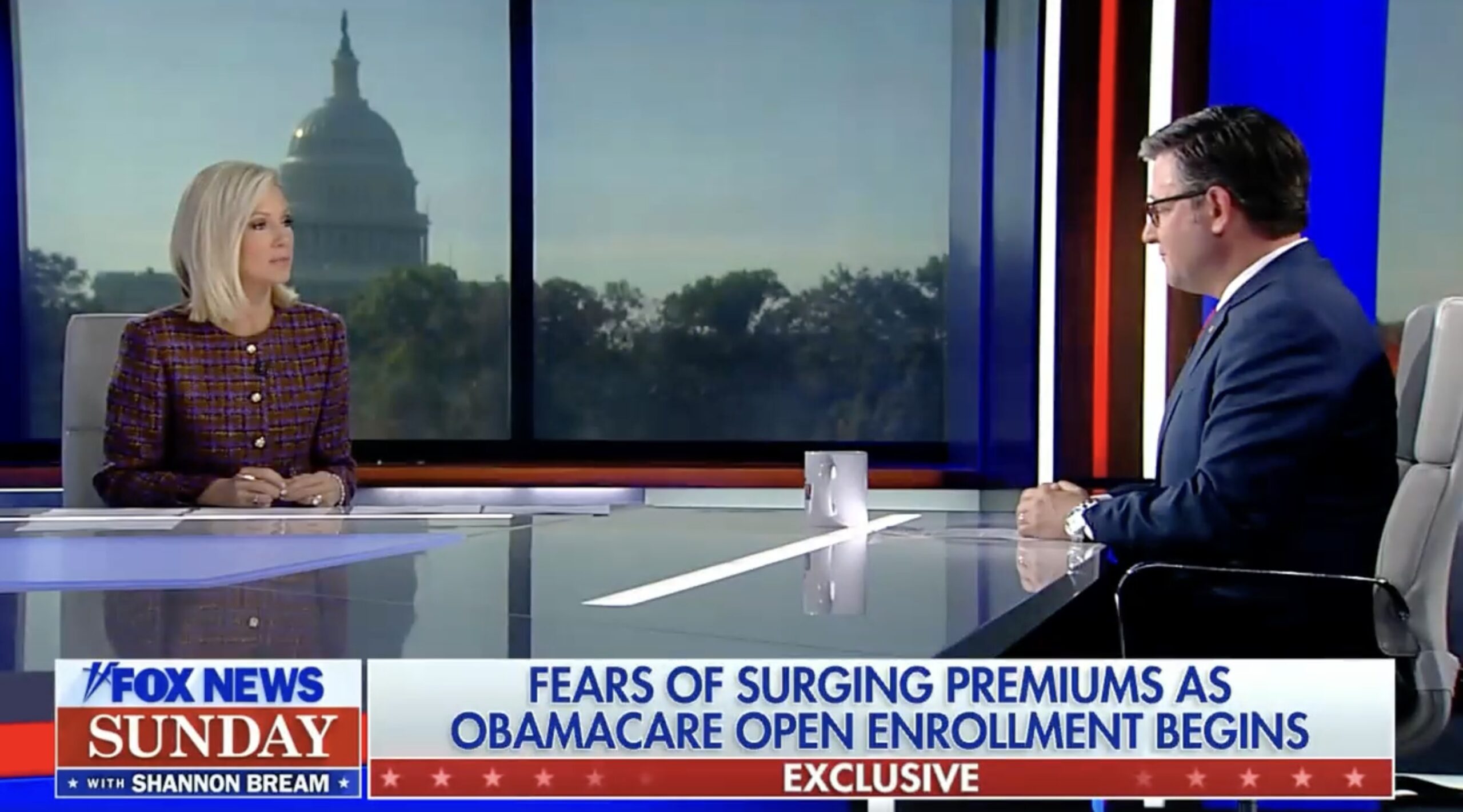 Absurd!' Mike Johnson Rips MTG After Fox News Anchor Confronts Him With Congresswoman's Criticism