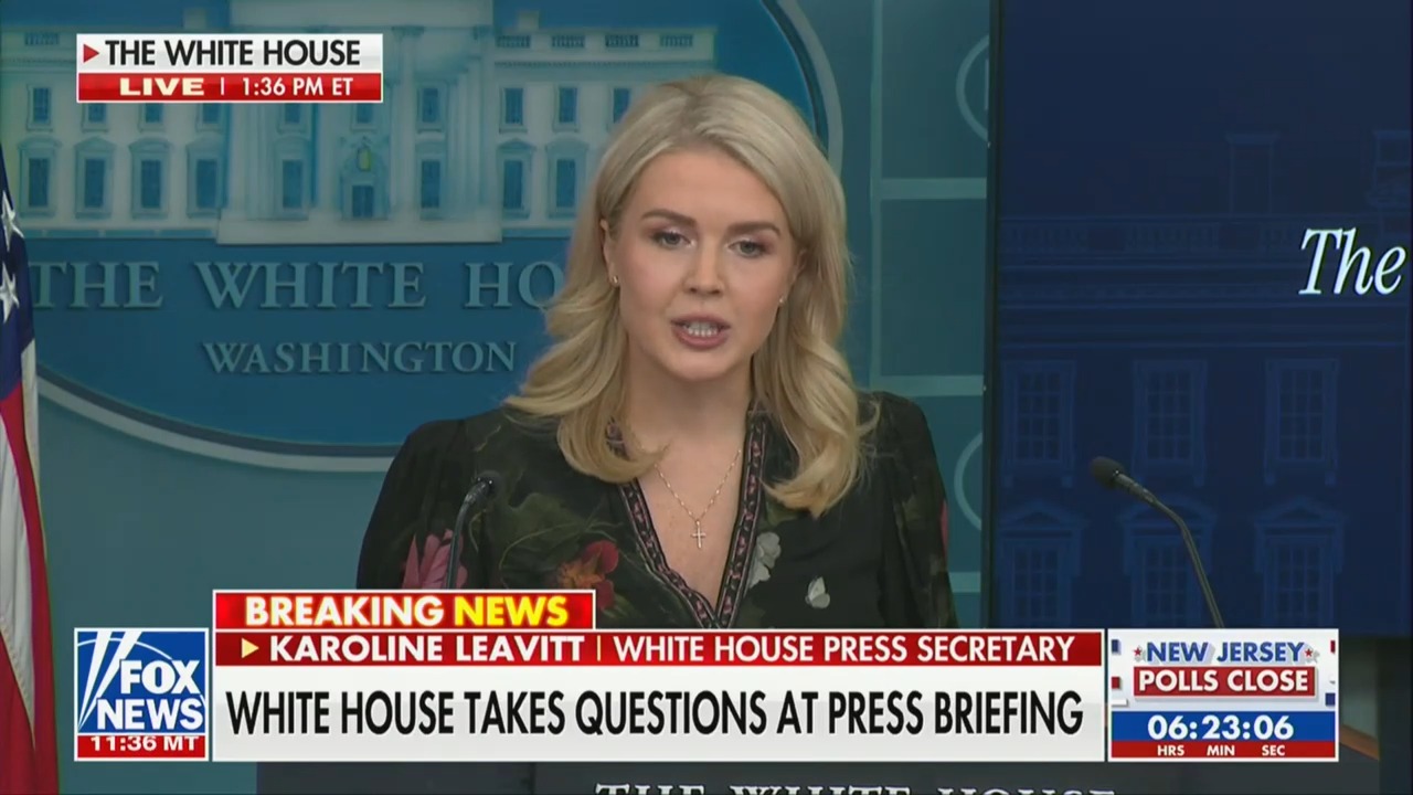 'Zero Evidence!' Karoline Leavitt Slams 'Irresponsible' Mamdani for Blaming NJ Bomb Threats on Trump