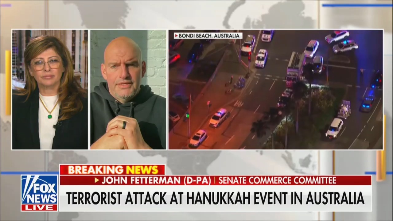 John Fetterman: Palestinian State Would Be a 'Betrayal'