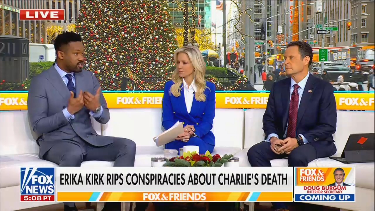 Fox & Friends Slams Tucker Carlson and Candace Owens for Charlie Kirk Conspiracies