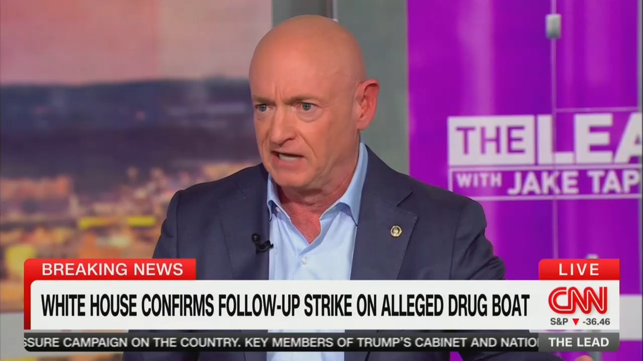 Mark Kelly Says He Only Learned About Pete Hegseth's Push to Court-Martial Him From X