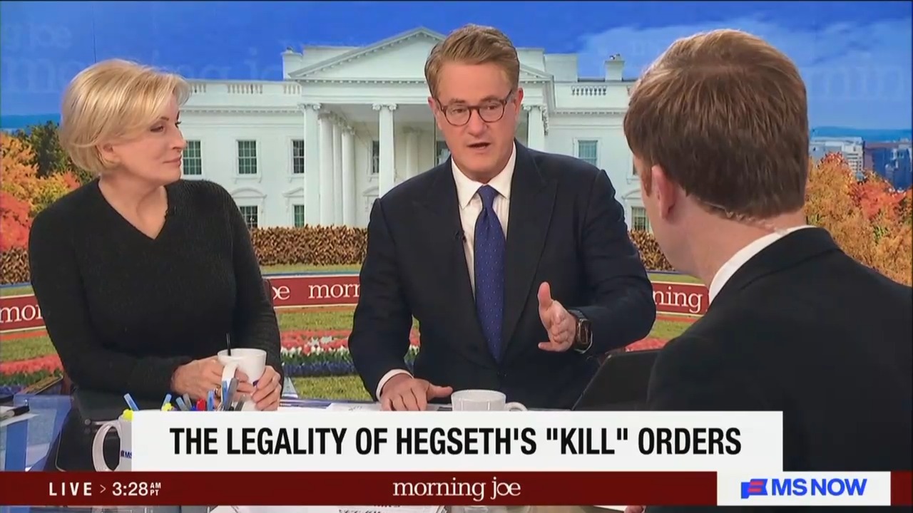 Morning Joe Crew Warns Trigger-Happy' Pete Hegseth May Have Put Himself' in Dangerous' Legal Peril