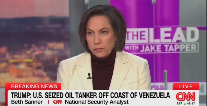 CNN Analyst Says It's Absolutely Normal' for U.S. to Seize Venezuelan Oil Tanker