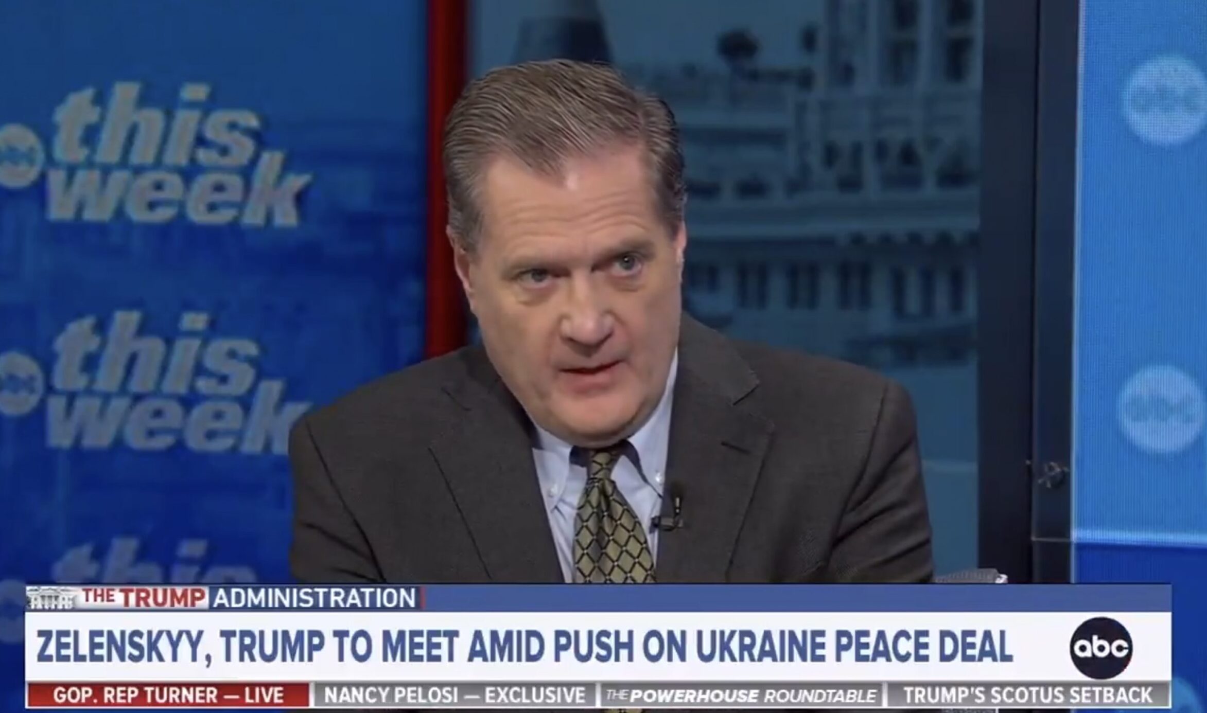 Rep. Mike Turner Wavers When Asked if Trump Supports Ukraine