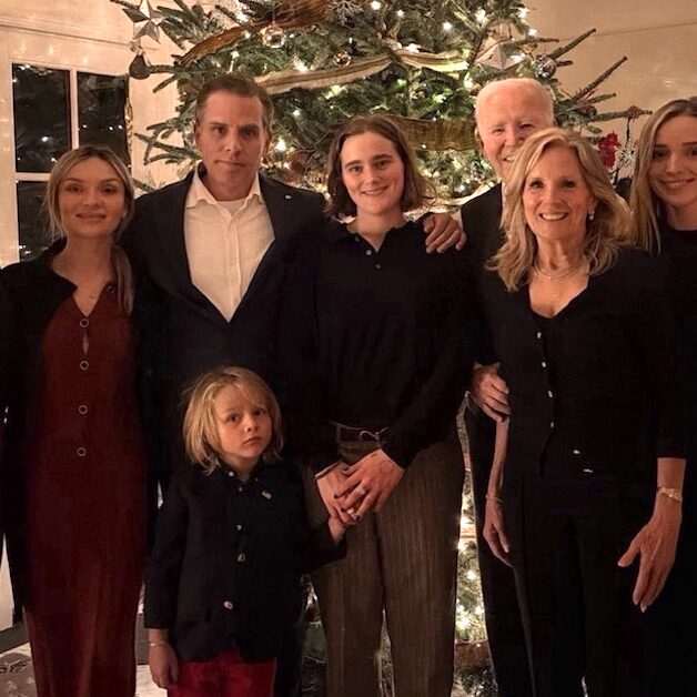 Humiliating' Biden Roasted by MAGA Over Christmas Photo