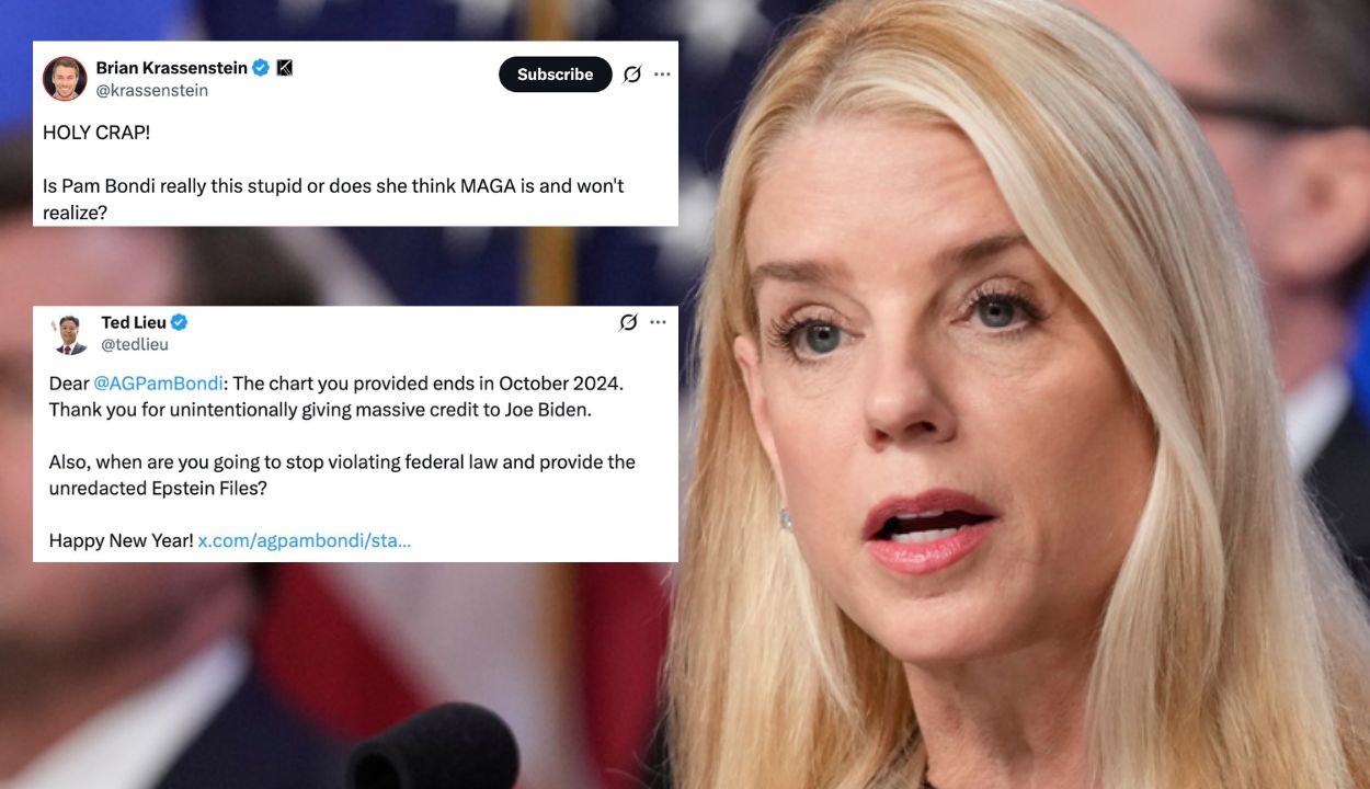 Pam Bondi Ridiculed After Posting Chart to Tout Fentanyl Death Decline  Before Trump Took Office