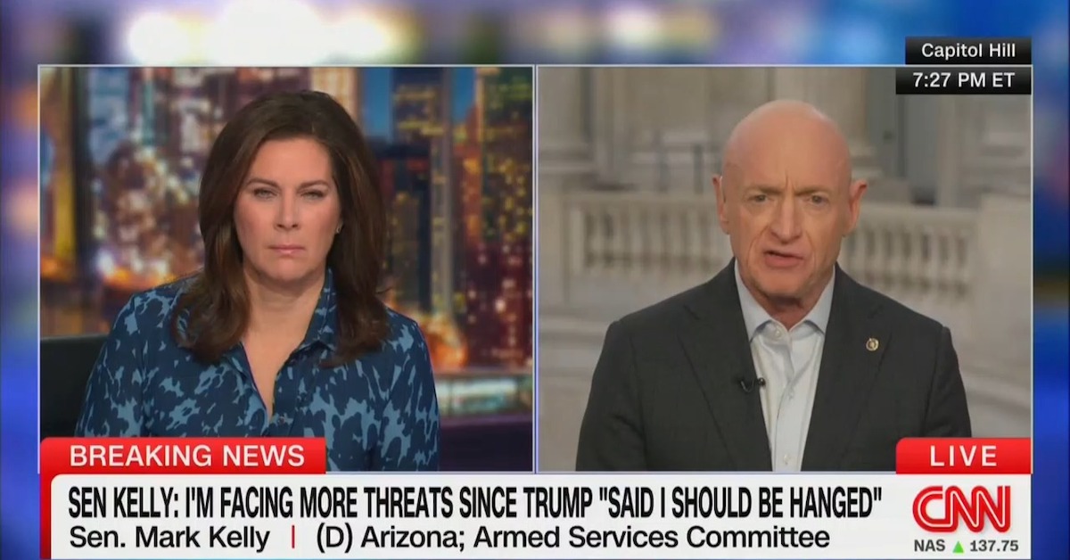Mark Kelly Reveals 'Graphic' Threats Since Trump Attack