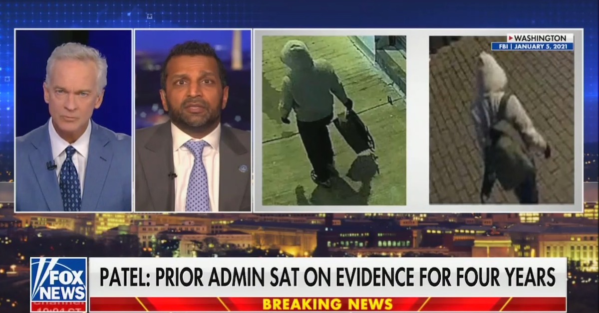 Kash Patel Accuses Biden of Sitting on Pipe Bomb Evidence