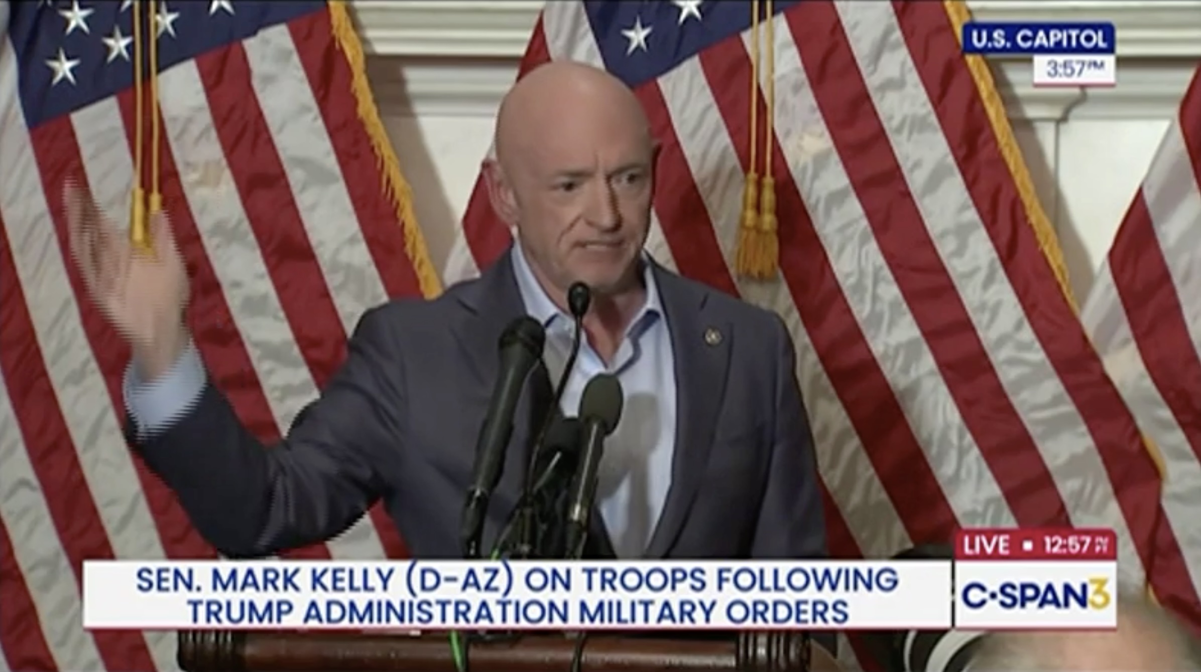 Like a 12-Year-Old Playing Army': Mark Kelly Sounds the Alarm On Pete Hegseth Running the Military