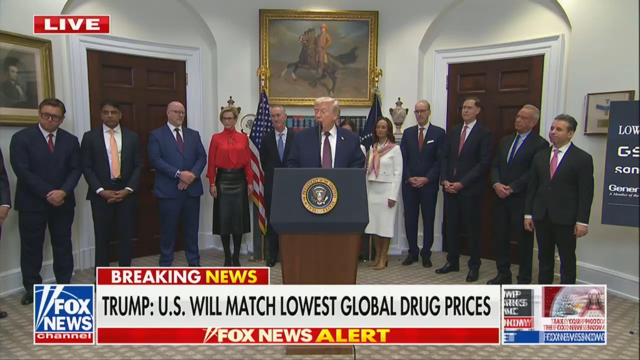 The Biggest Front Page Story That You'll Ever See': Trump Takes Victory Lap Over Drug Price Deals
