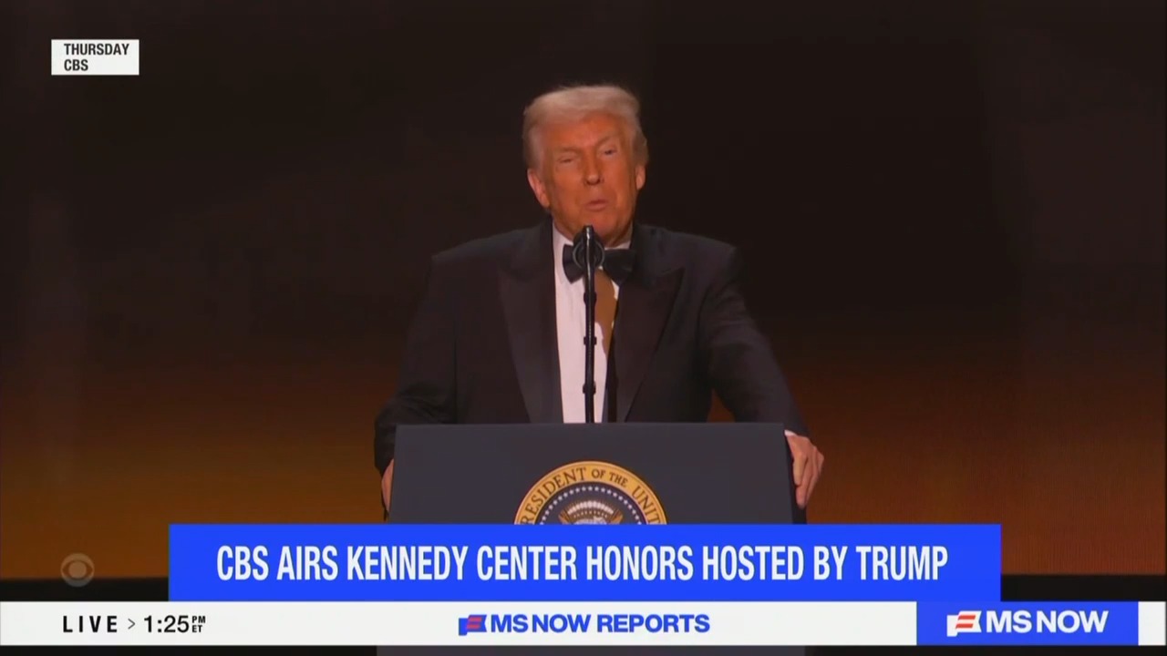 CBS Cut Down Trump's Kennedy Center Remarks to Two Minutes, Didn't Use New Name