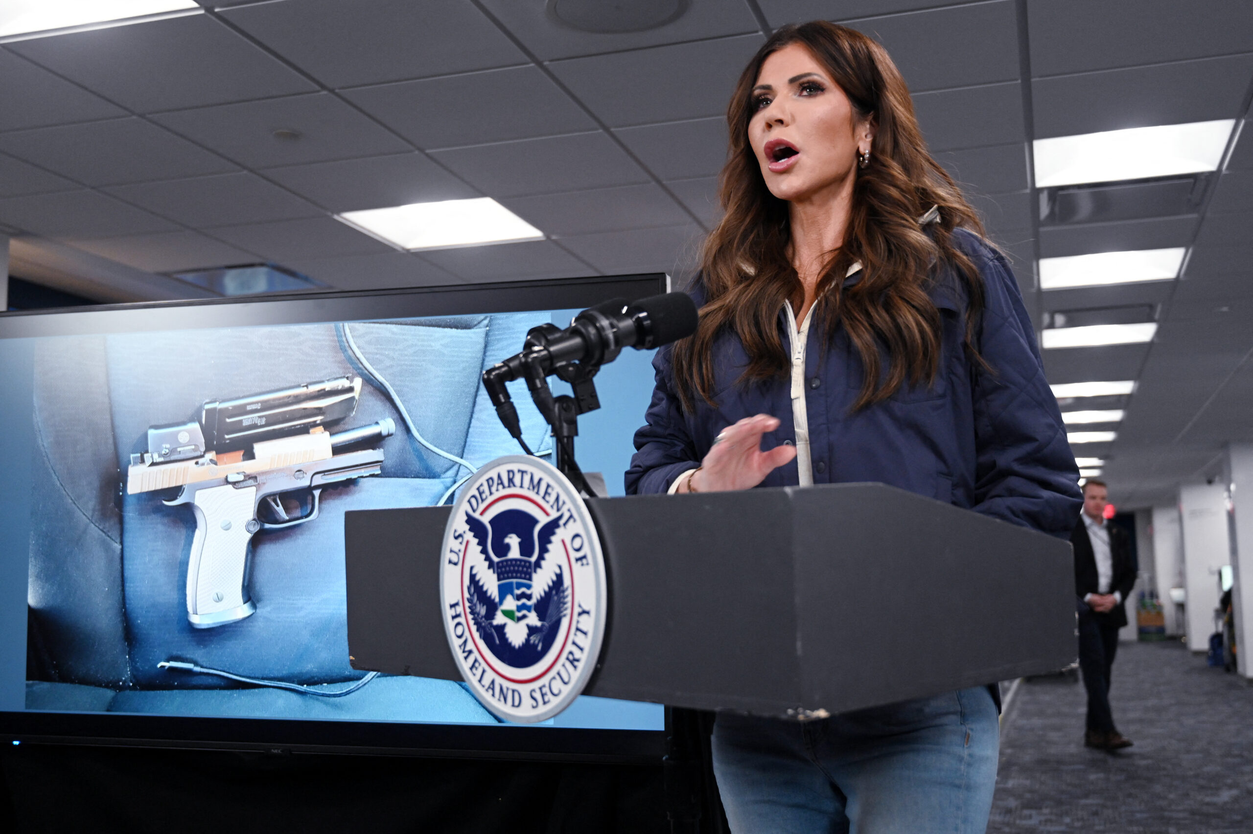 The controversial plan to temporarily suspend the TSA PreCheck program was envisioned by DHS Secretary Kristi Noem and her top adviser Corey Lewandowski.