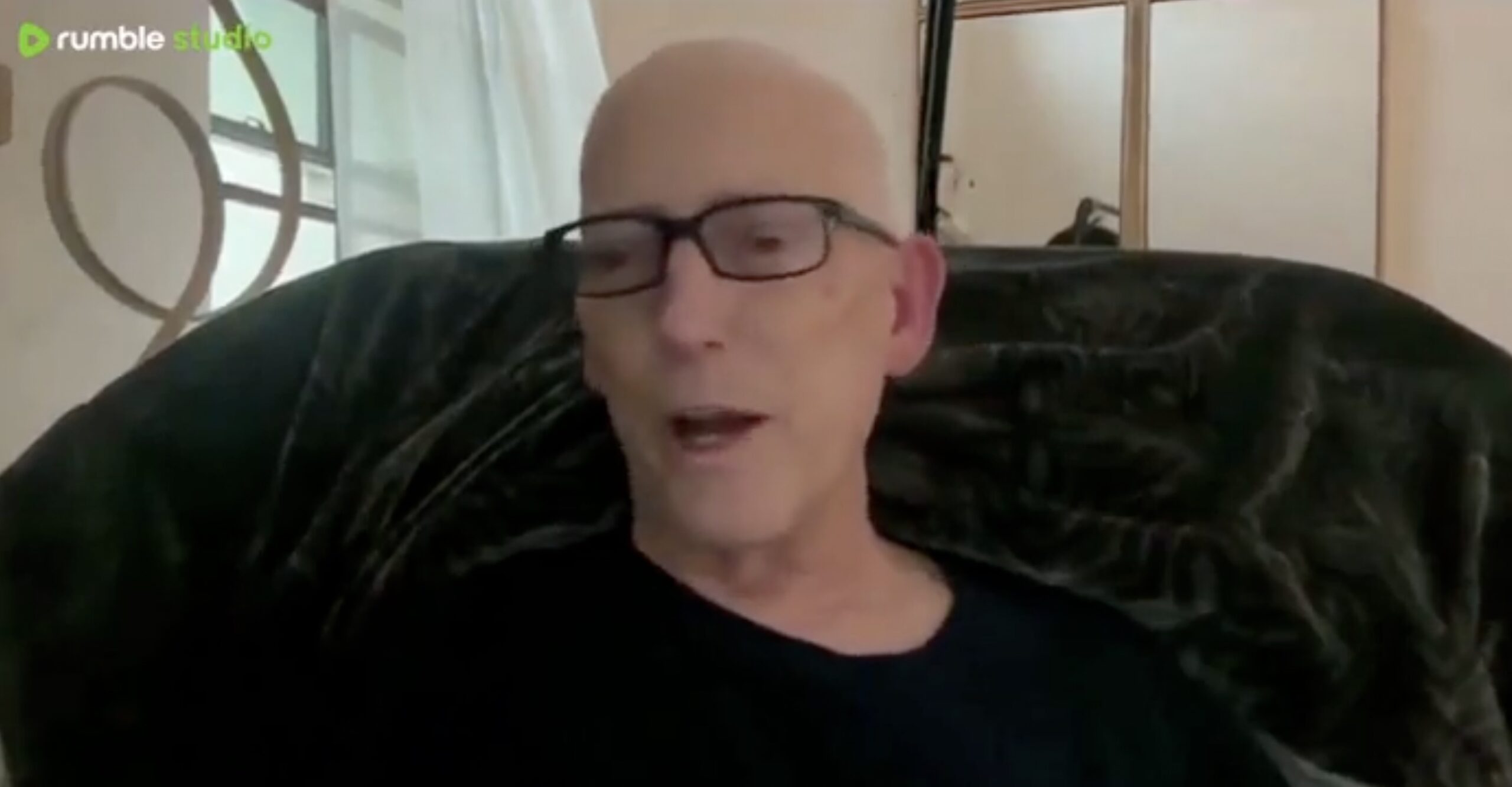 Scott Adams Reveals Bleak Health Update: The Odds of Me Recovering Are Essentially Zero'