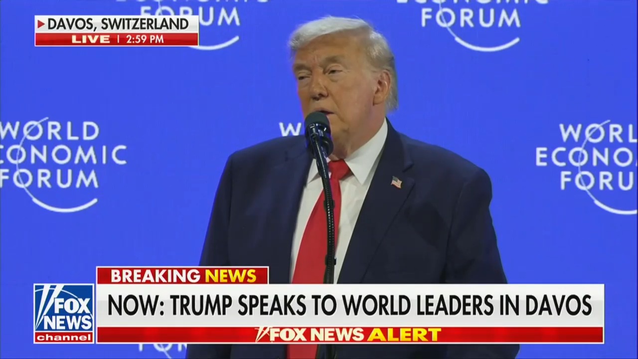 Trump Tells Davos Crowd ‘You’d All Be Speaking German and Maybe a Little Japanese’ if Not for U.S.