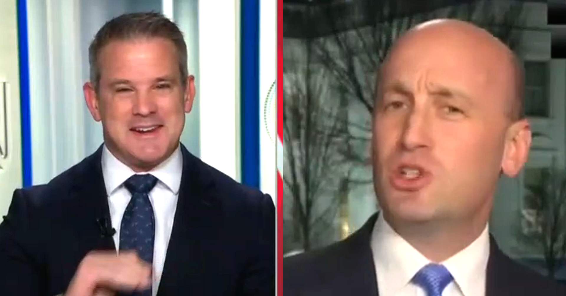 Adam Kinzinger Savages 'Psychotic' Stephen Miller on CNN