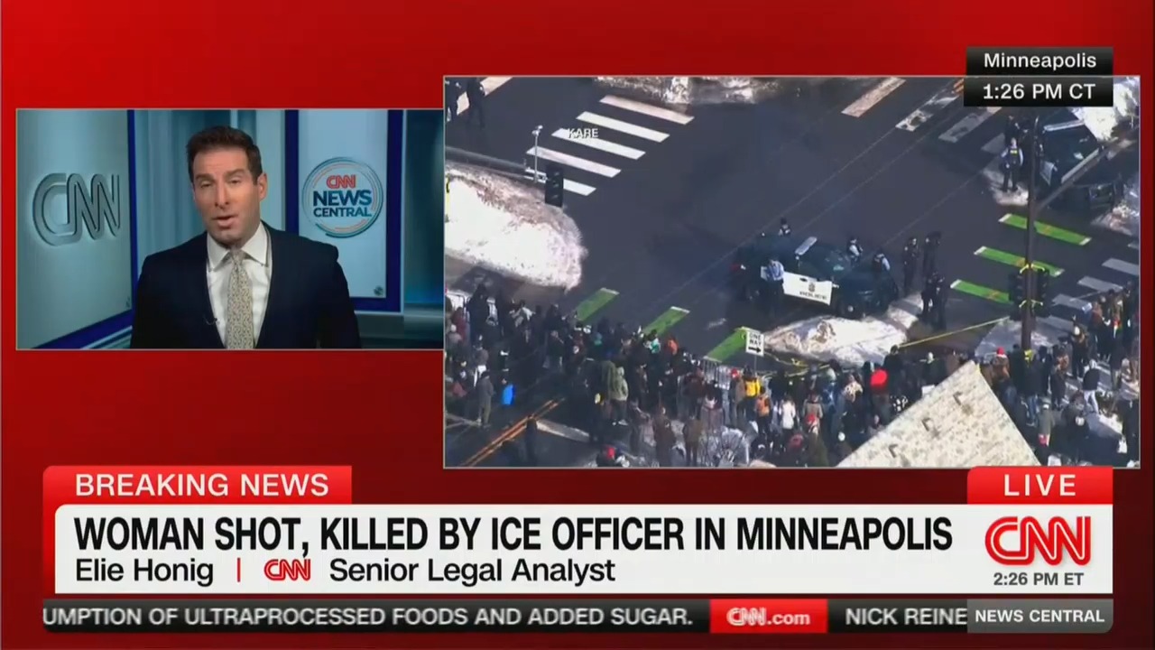 Wall Off ICE': CNN's Elie Honig Calls for Independent Investigation' Into Minneapolis Shooting