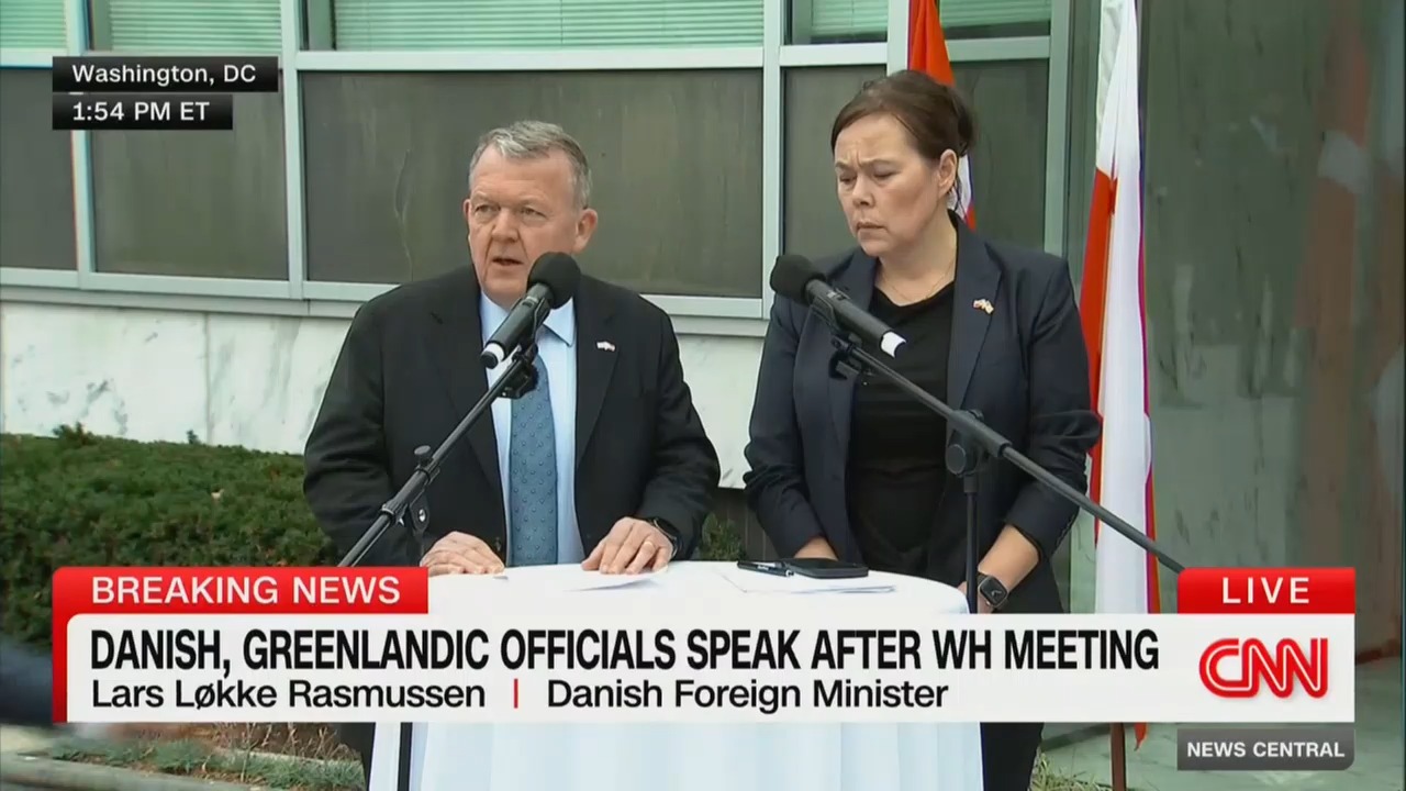 Denmark Fumes Trump’s Greenland Goal Is ‘Totally Unacceptable’ After Short White House Meeting