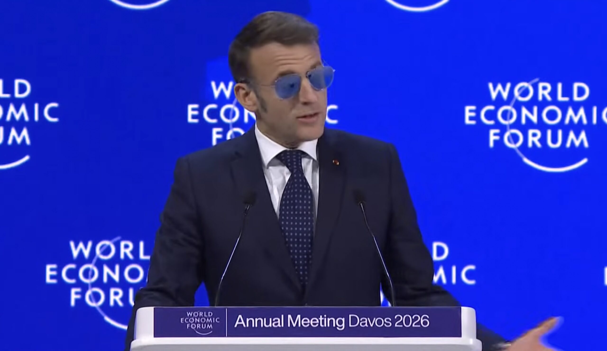 Imperial Ambitions Are Resurfacing': Emmanuel Macron Takes Veiled Shots at Trump in Fiesty Davos Speech