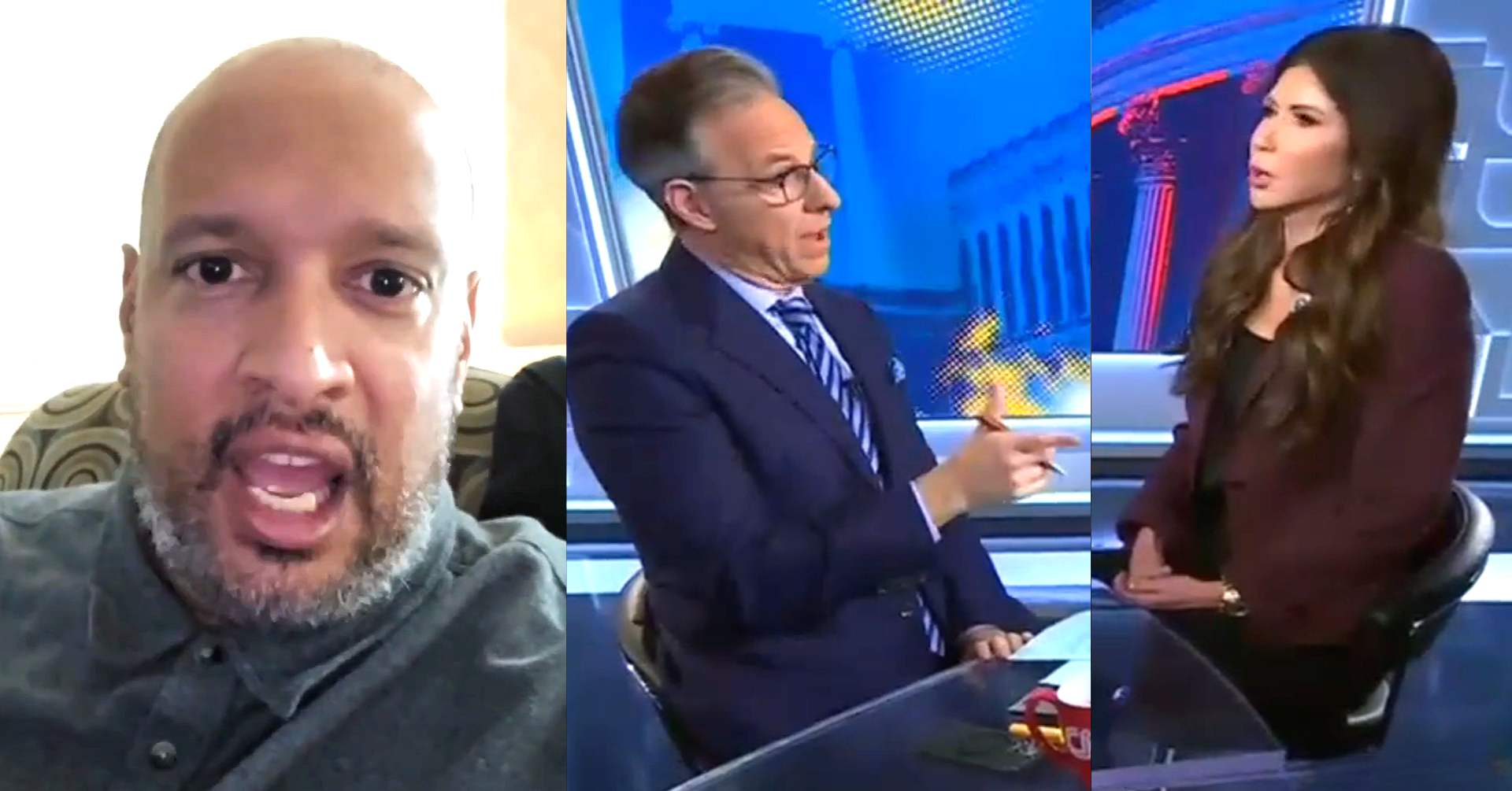 Jan. 6 Cop Harry Dunn Praises CNN's Jake Tapper For Smackdown With Trump DHS Chief Noem