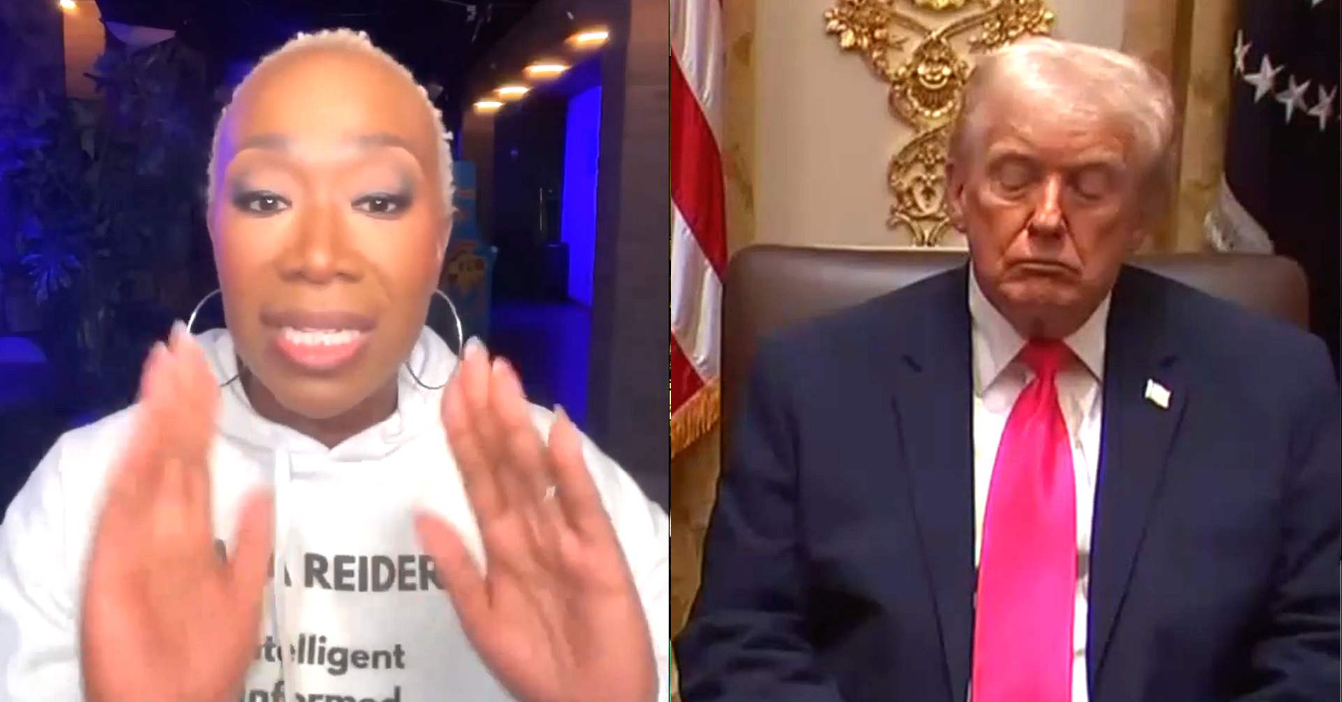 No! Really?!' Joy Reid Stuns Host With Claim MSNBC Blocked Trump Sleeping' Coverage
