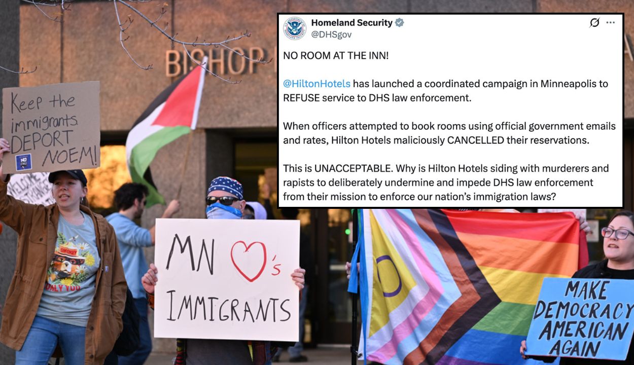 Homeland Security Declares War on Hilton Hotels Over Claims It's Canceling Officers' Reservations