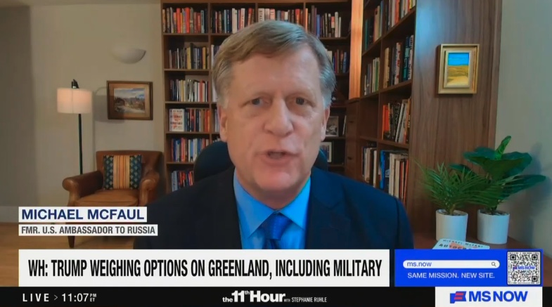 Former Ambassador Can't Believe Trump's Greenland Plan: I Can't Stress Enough How Completely Insane This Idea Is'