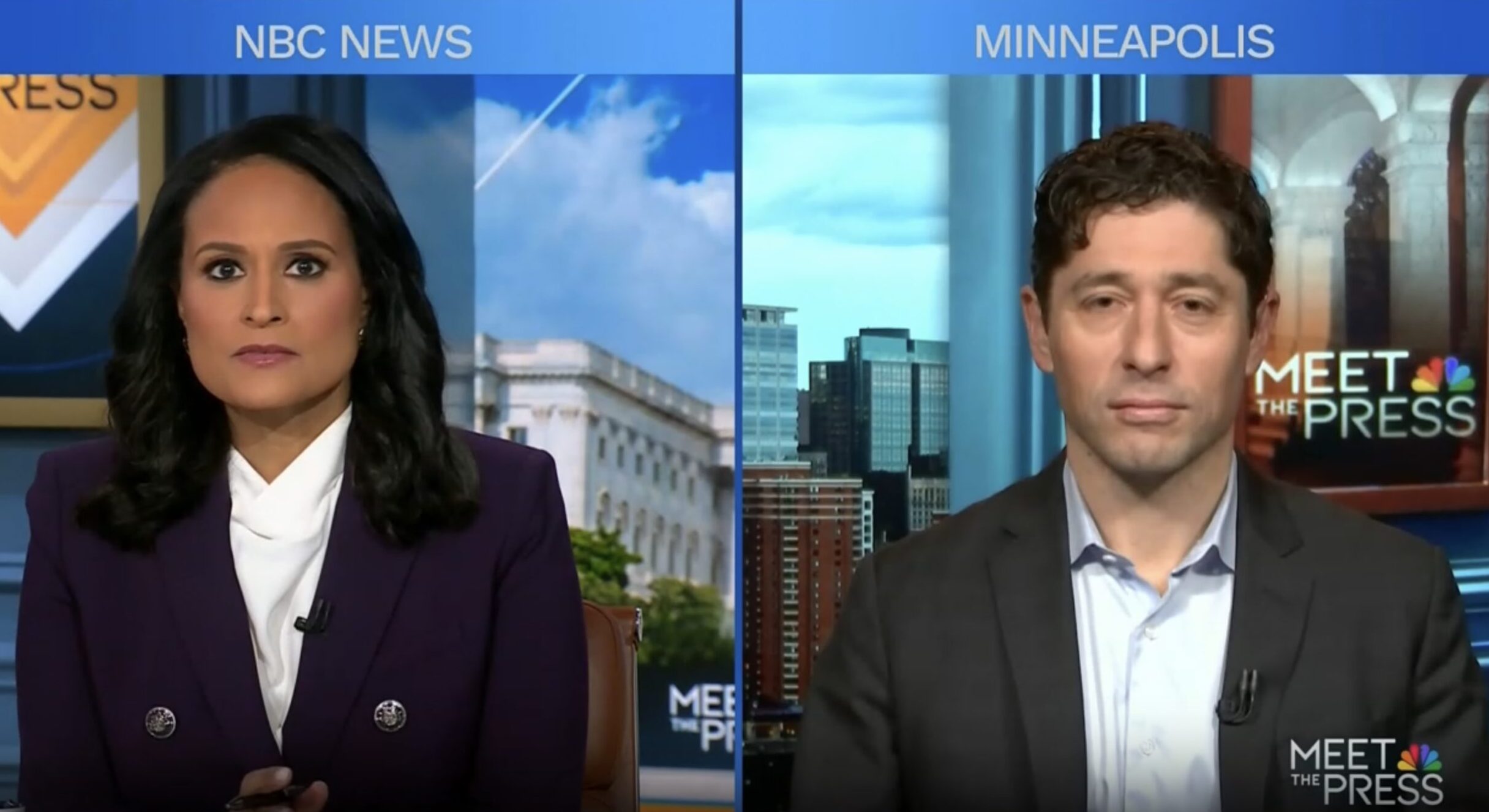 Mayor Jacob Frey Defends Telling ICE to 'Get the F Out'