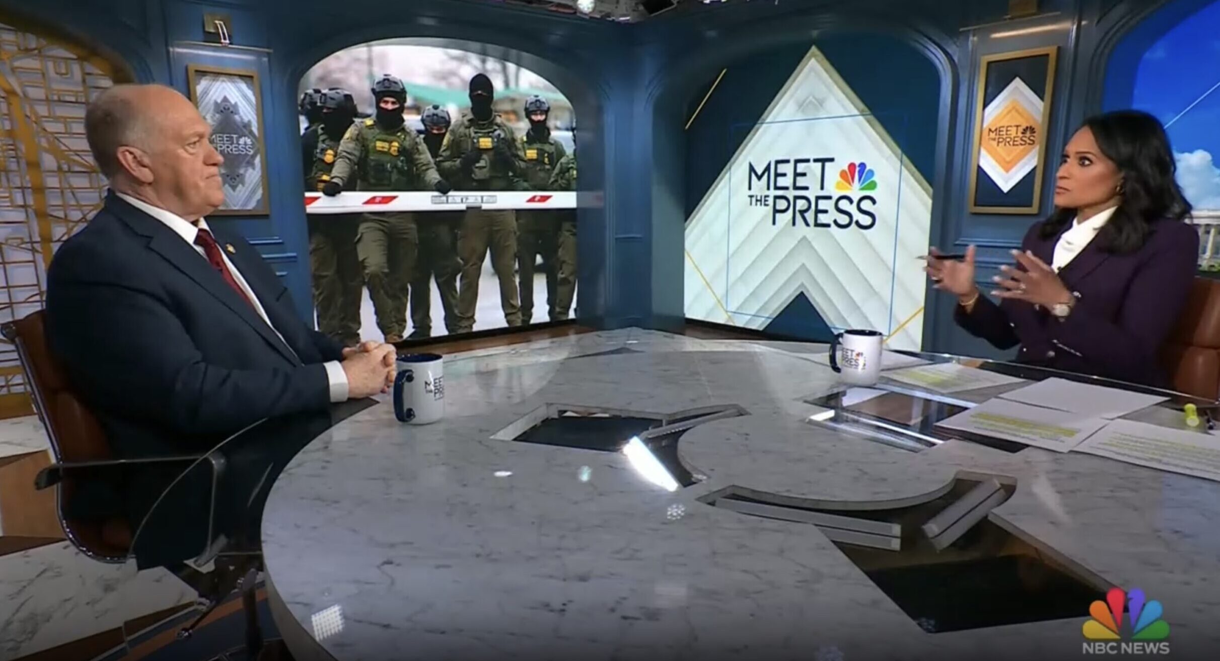 NBC's Kristen Welker Grills Tom Homan on Alleged 50K Payoff